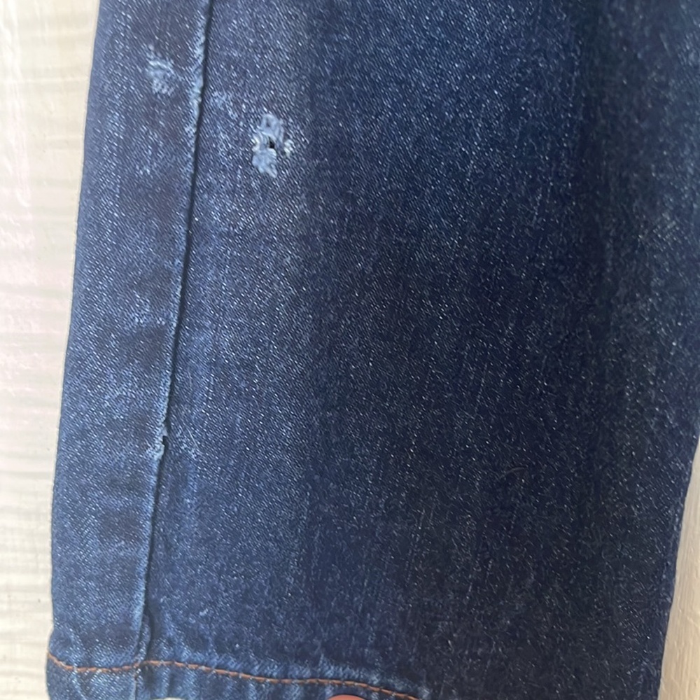 THE CHILDRENS PLACE Straight Leg Jeans -‎ Dark Blue Boys 8 - Picture 4 of 4